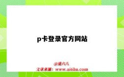 p卡登录官方网站（p卡登录官网）